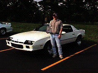 The Berlinetta and I with our 1st place plaque at the 2001 Fall Classic