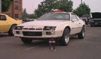 The Berlinetta and its 1st place trophy in Ontario