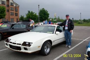 The Berlinetta and I following the 2004 Ontario Camaro Nationals awards ceremony